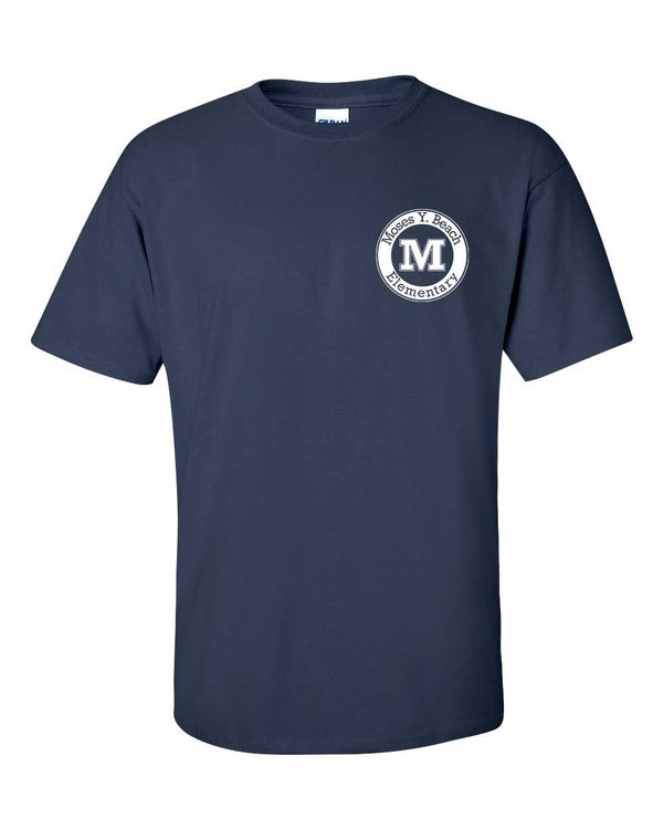 Moses Y School Logo Adult  T-Shirt